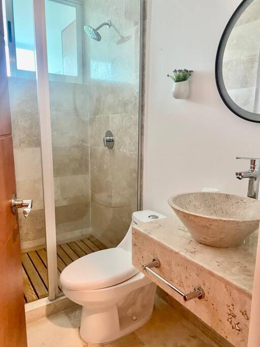 Departamento Xhelin Maya, Exclusivo En Playa Del Carmen, Quintana Roo 外观 照片
